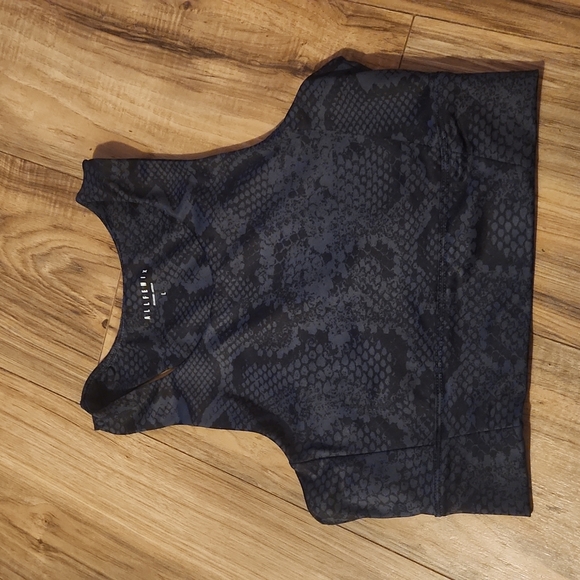All Fenix Other - 𝅺All Fenix Snake Snakeskin Blue Longline Sports Bra large
